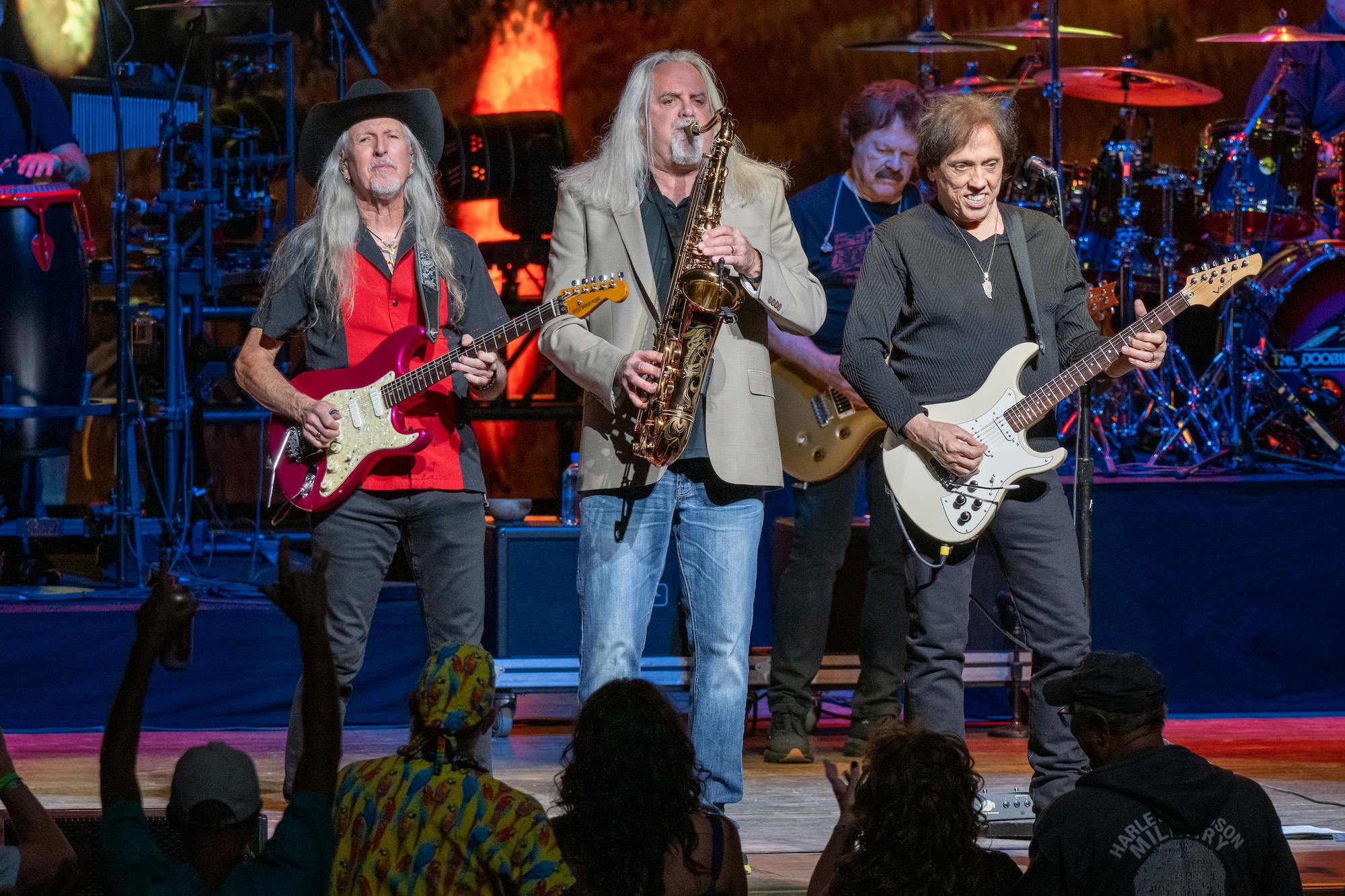 [PHOTOS] Doobie Brothers Perform Hits and New Songs at Riverbend ...